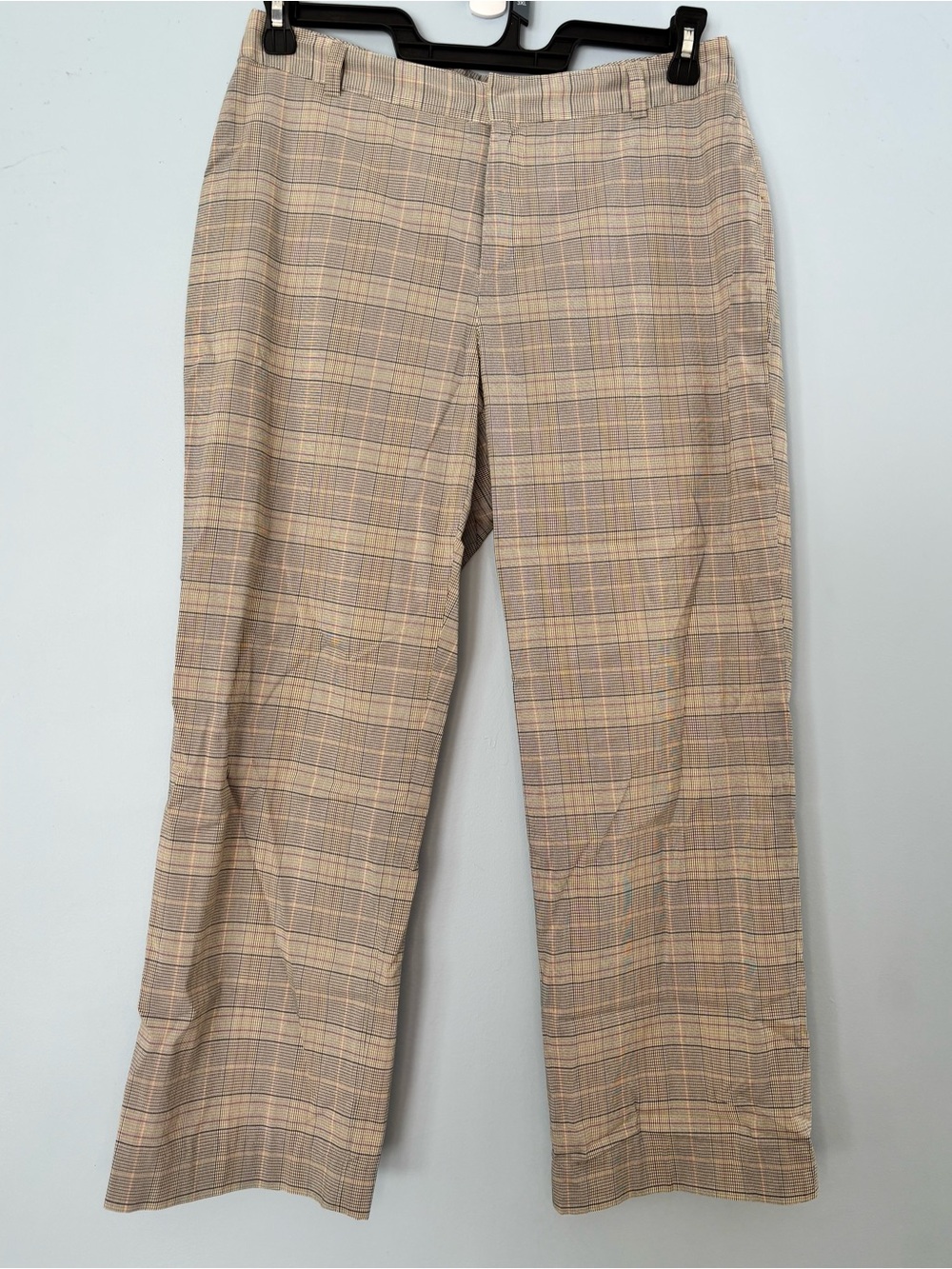 Banana Republic Stretch Trouser Dress Pants Women's Plaid Size 10